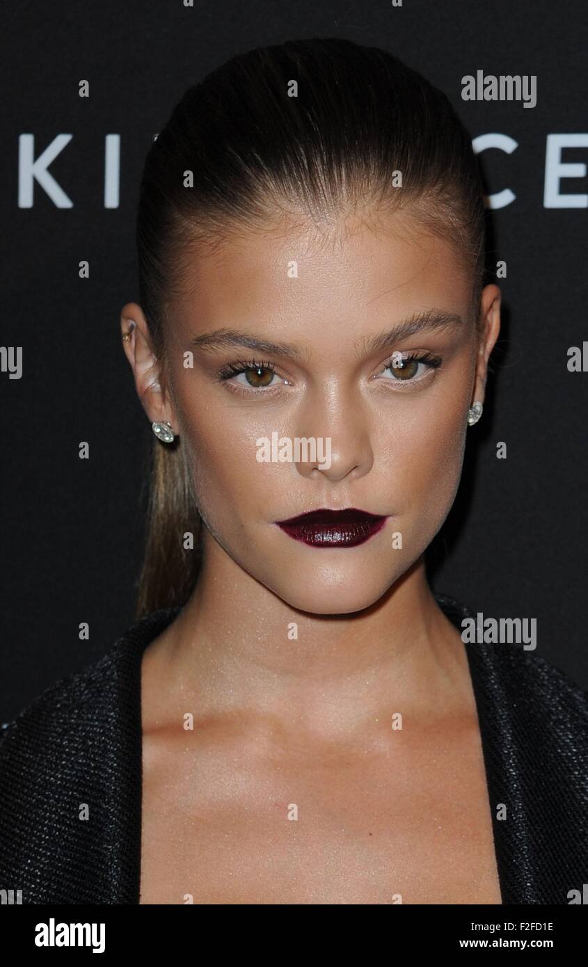 Nina Agdal at arrivals for Harper's Bazaar September Icons Party, The