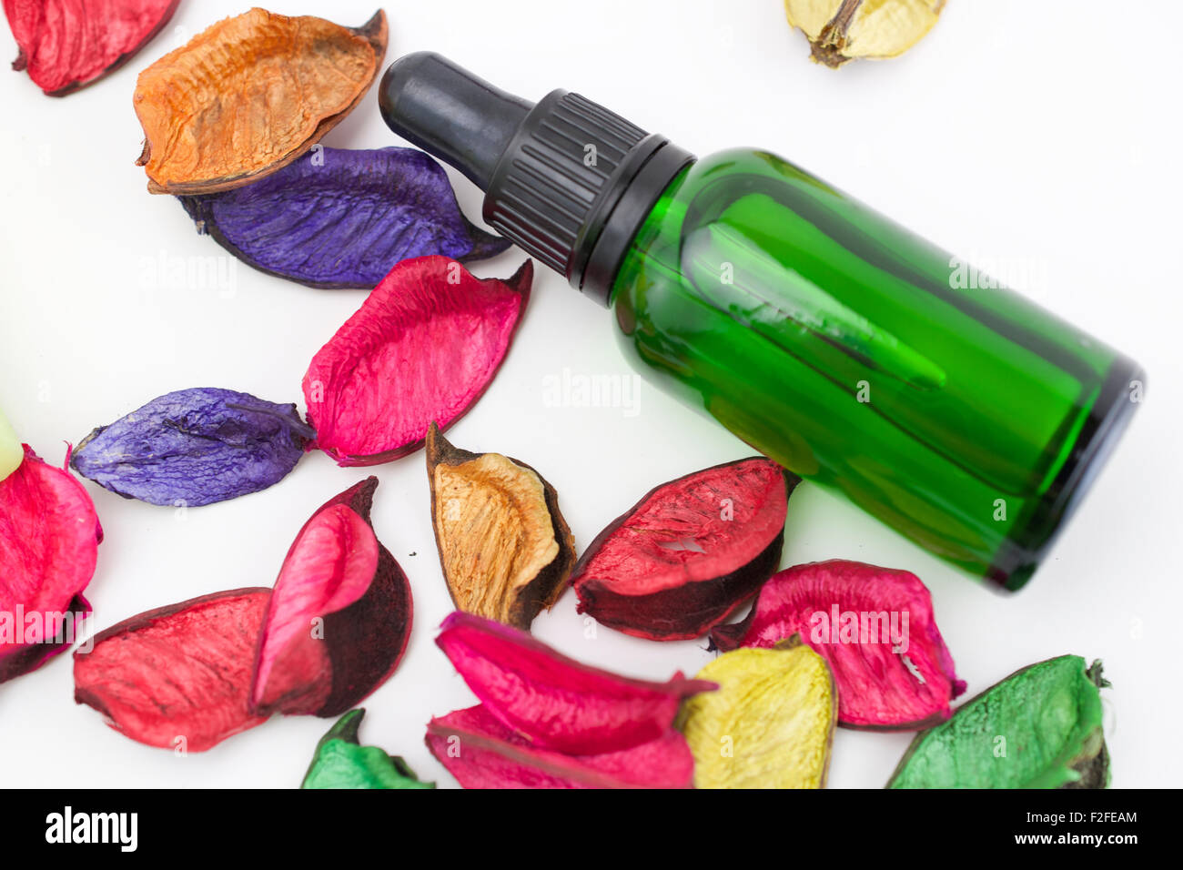 Essential oil and potpourri Stock Photo Alamy