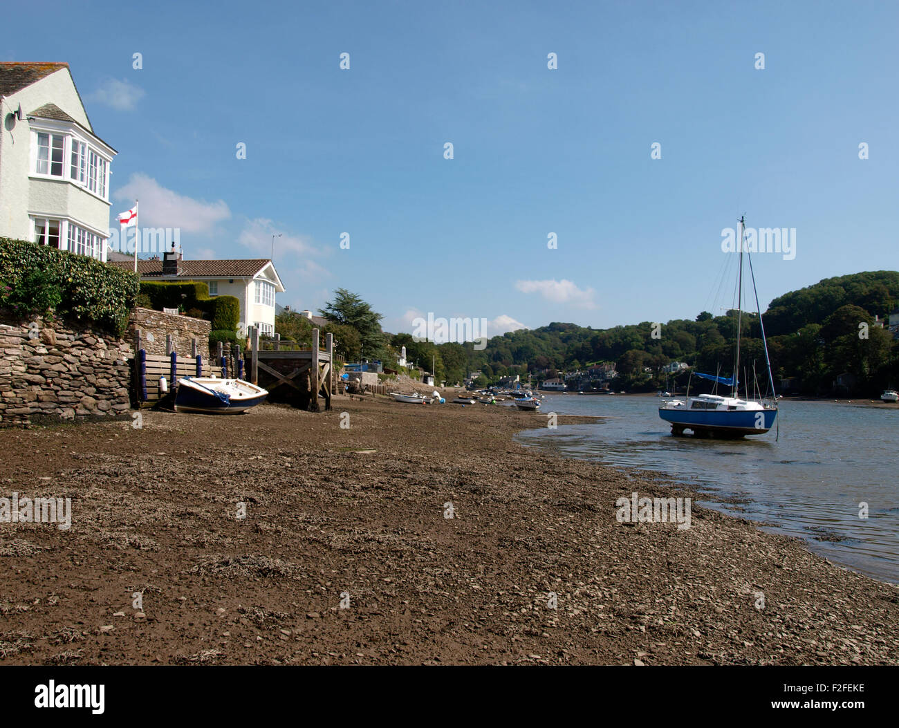 River yealm at newton ferrers devon uk stock photo alamy