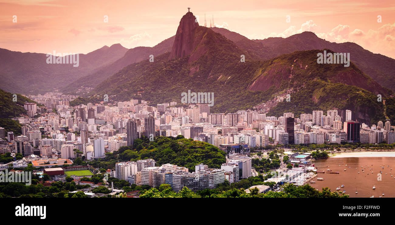 Cityscape With The Christ The Redeemer Statue In The Background Corcovado Rio De Janeiro Brazil Stock Photo Alamy Cityscape With The Christ The Redeemer Statue In The Background Corcovado Rio De Janeiro Brazil Stock Photo Alamy