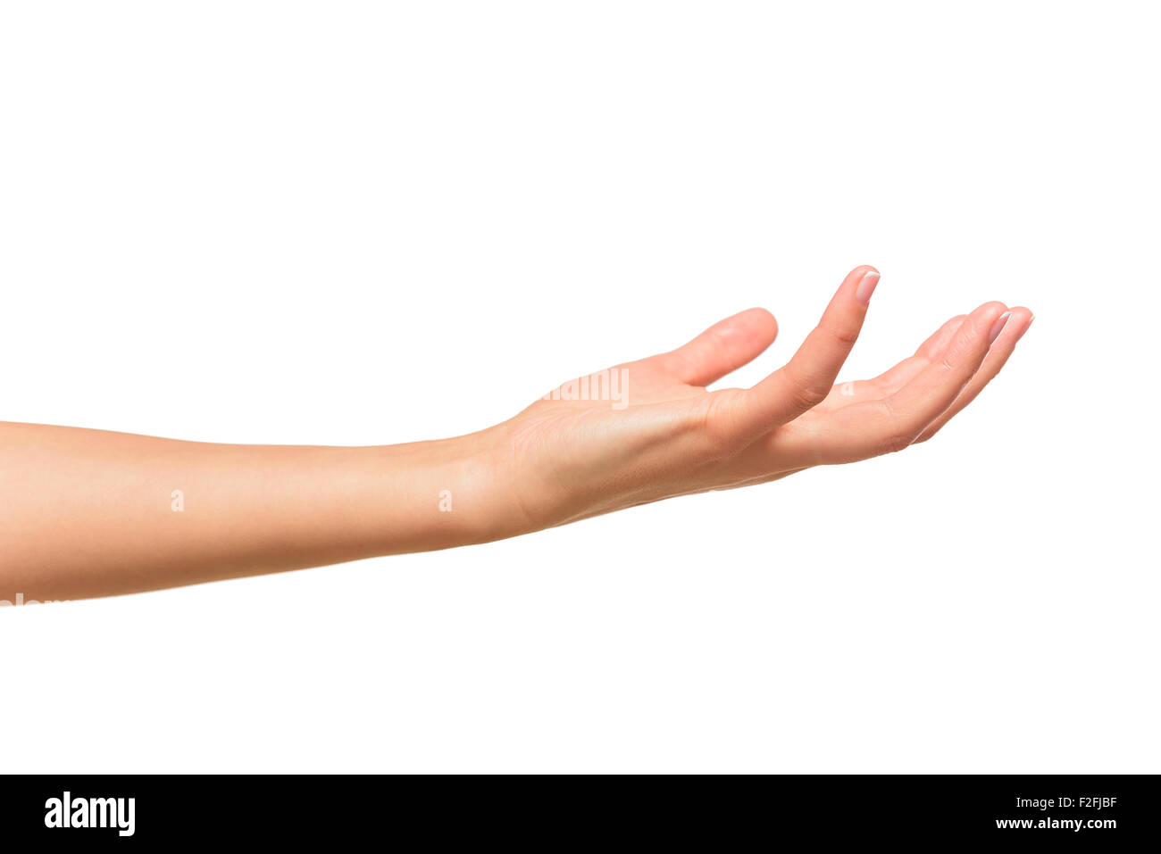 Hand holding object conceptual Cut Out Stock Images & Pictures - Alamy