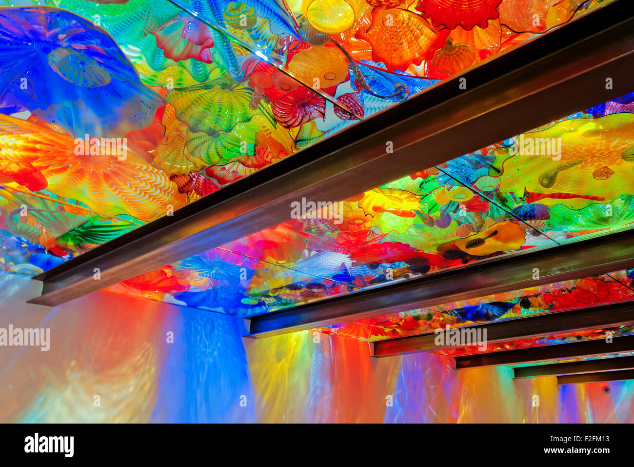 Chihuly Glass Ceiling Stock Photos Chihuly Glass Ceiling