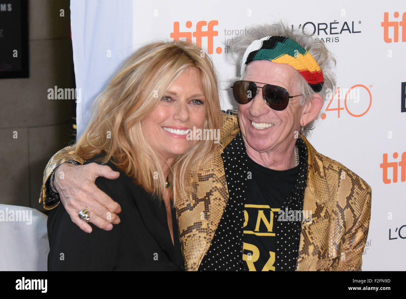 Keith Richards And Patti Hansen High Resolution Stock Photography and ...