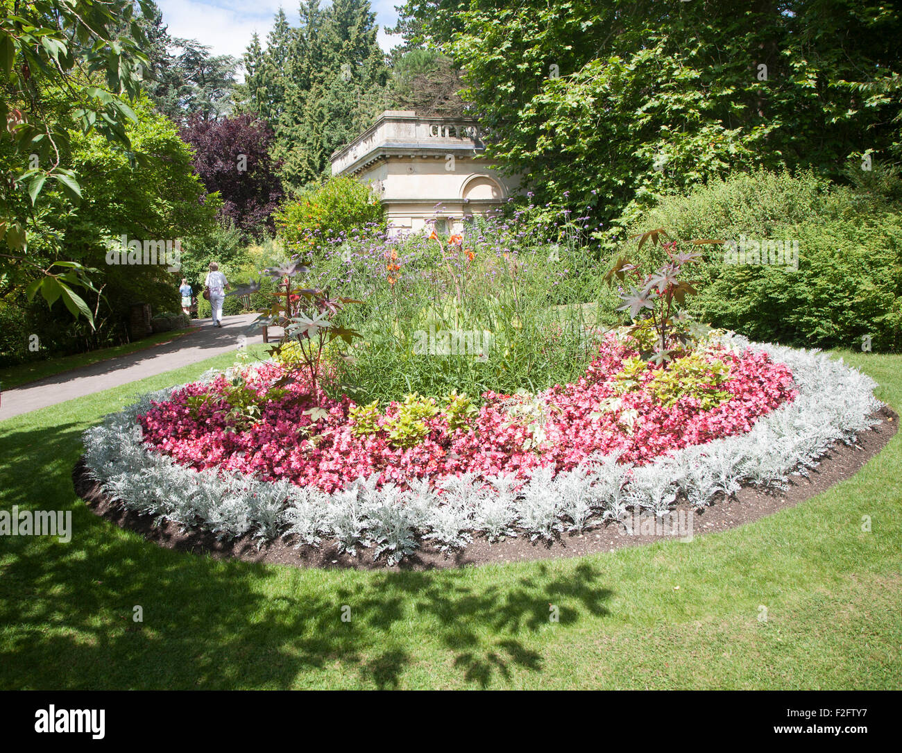 Botanical gardens at Bath, north east Somerset, England, UK Stock Photo ...