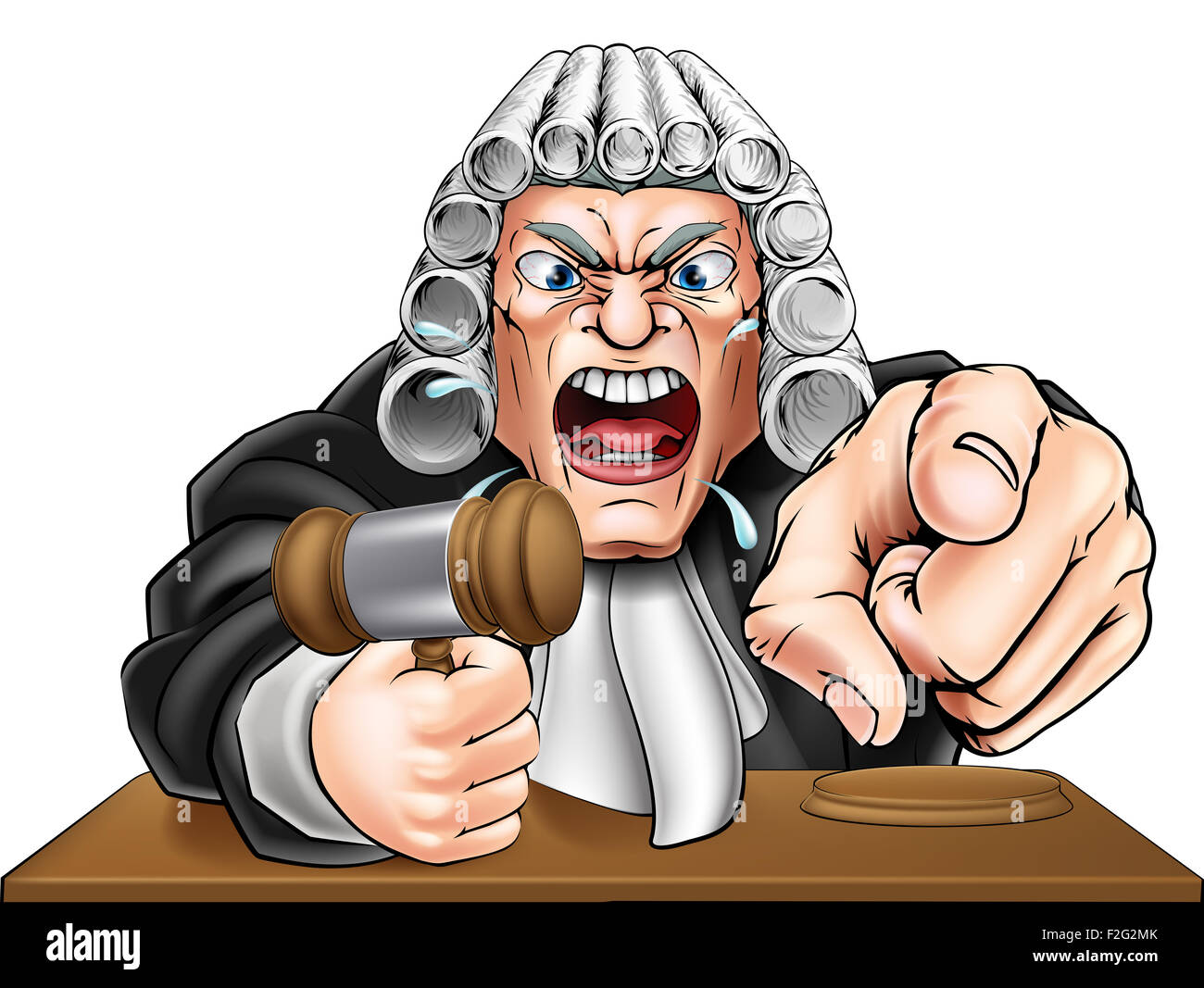 Judge cartoon hi-res stock photography and images - Alamy