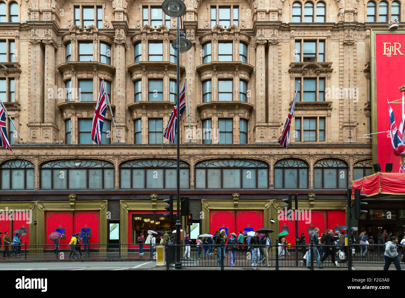 05.06.2012, London, Greater London, United Kingdom Front of Harrods