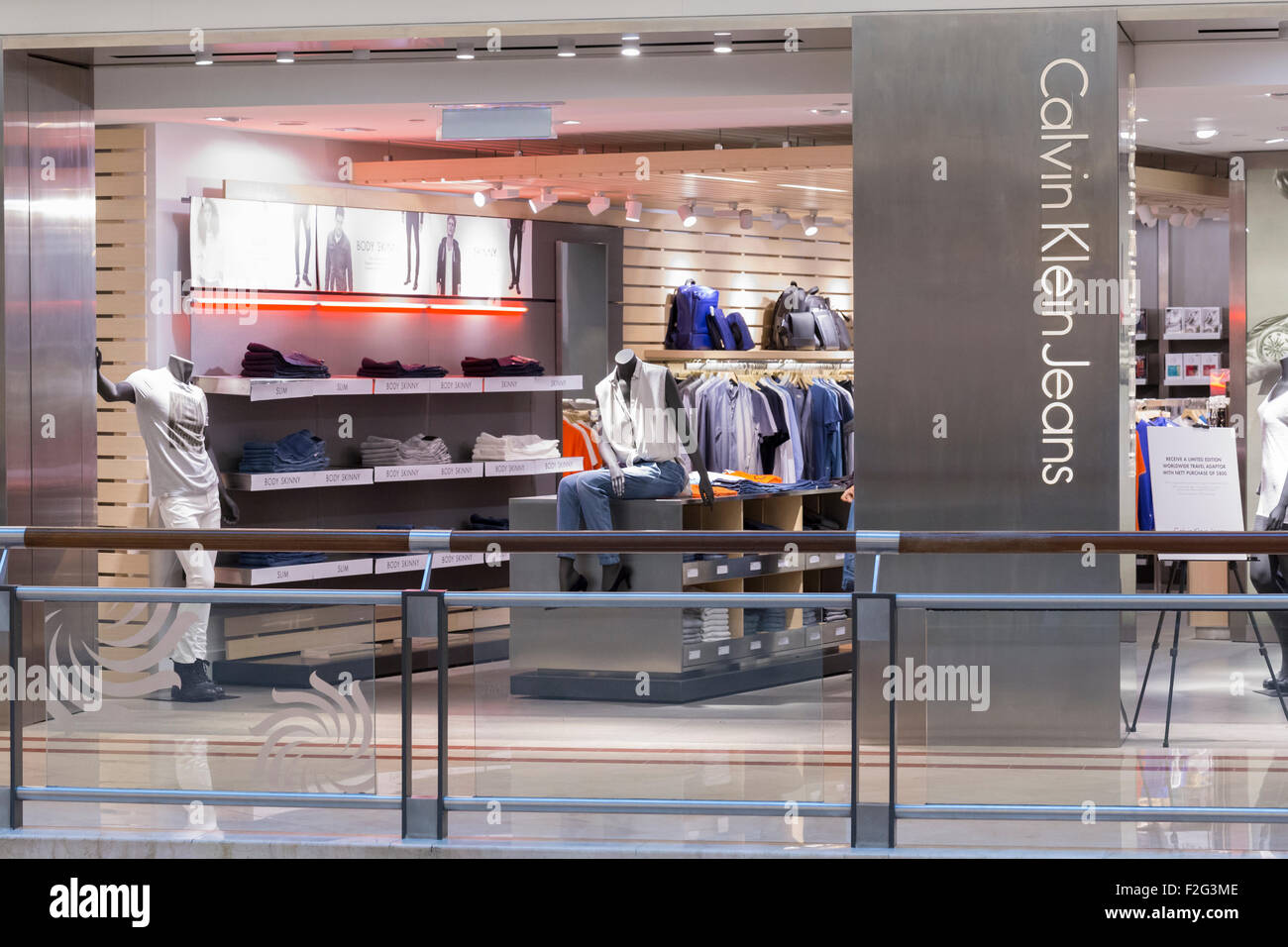 Calvin Klein store editorial stock photo. Image of mall - 174414313