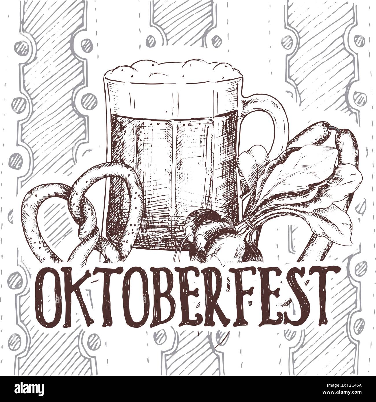 Oktoberfest vector illustration Stock Vector Image & Art - Alamy