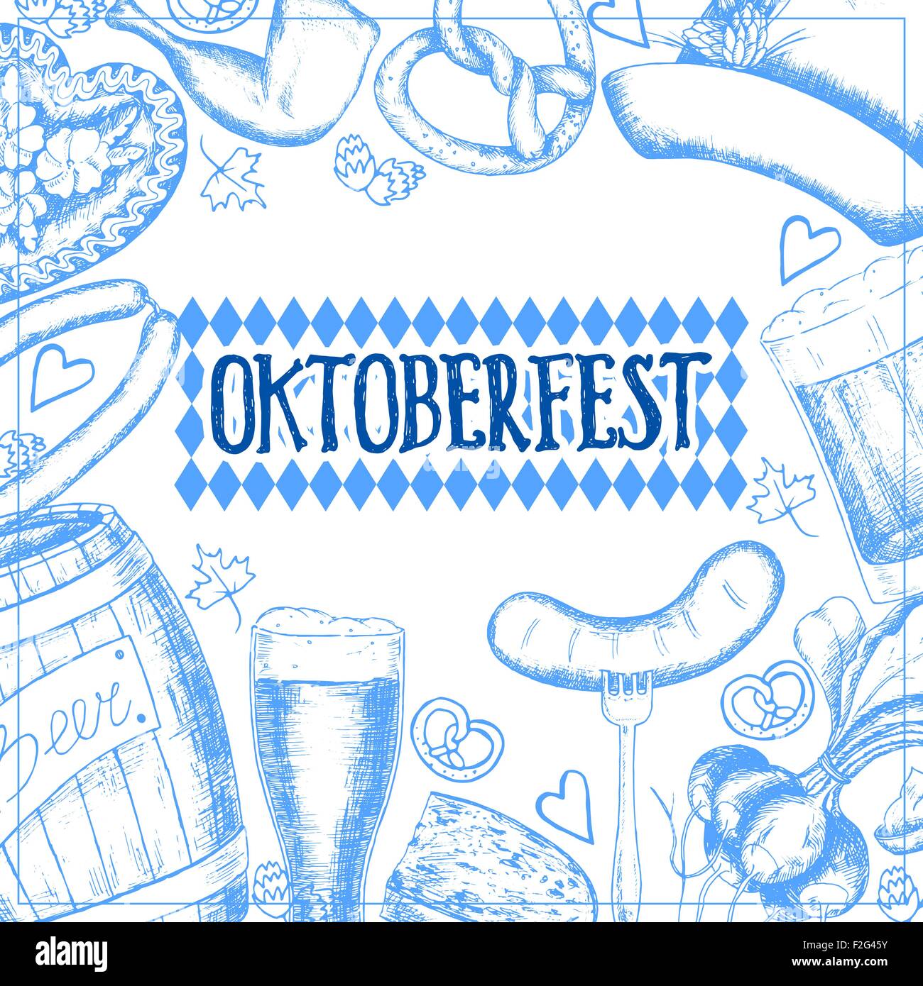 Oktoberfest vector illustration Stock Vector Image & Art - Alamy