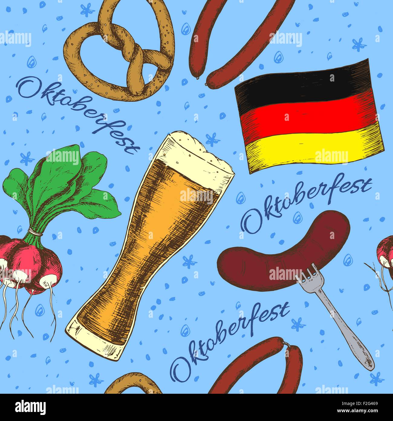 Oktoberfest vector illustration Stock Vector Image & Art - Alamy