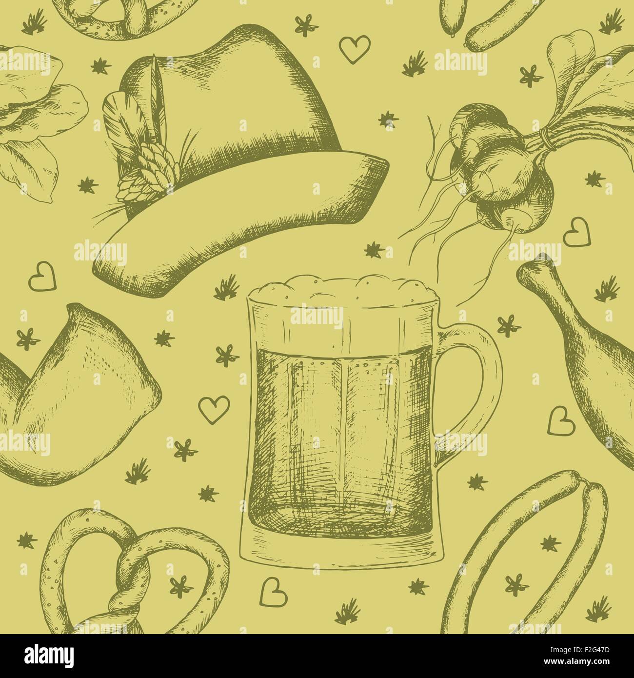 Oktoberfest vector illustration Stock Vector Image & Art - Alamy