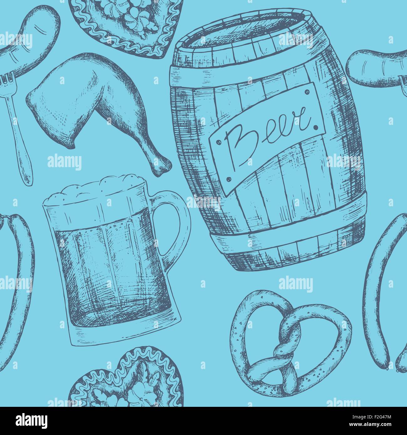 Oktoberfest vector illustration Stock Vector Image & Art - Alamy