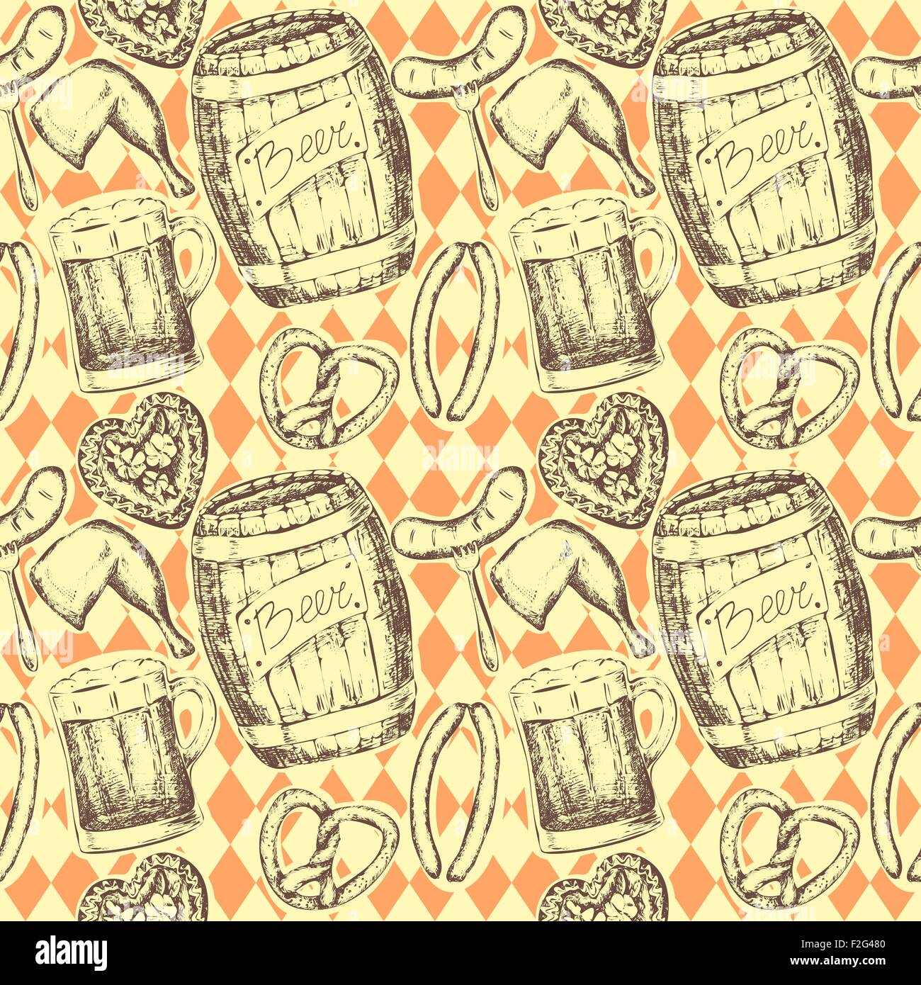 Oktoberfest vector illustration Stock Vector Image & Art - Alamy