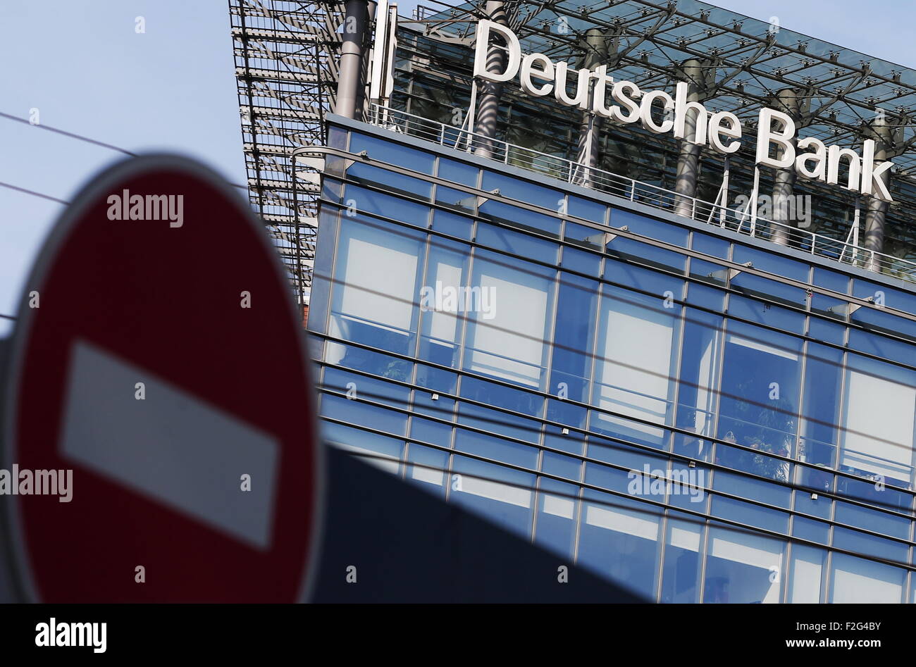 Moscow Russia 18th Sep 2015 An Office Of Germany S Deutsche