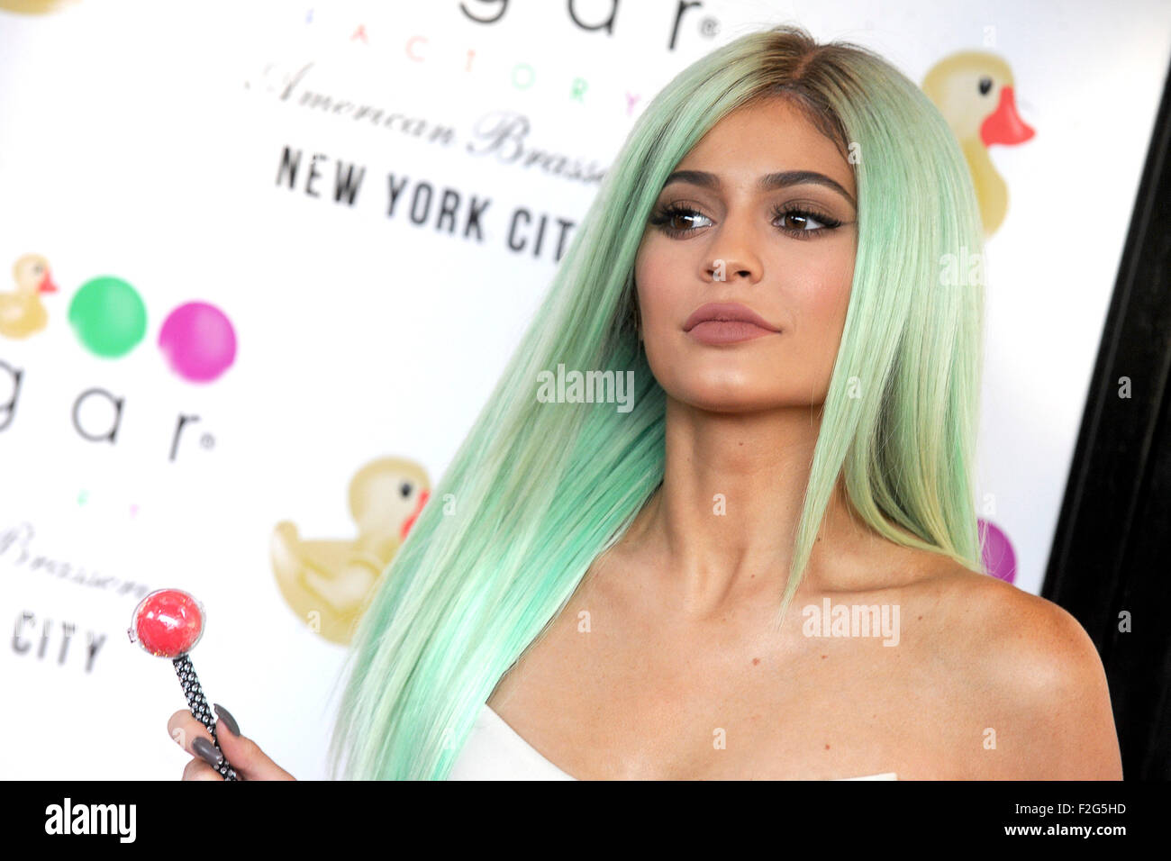 Kylie Jenner attends the Grand Opening of the Sugar Factory American