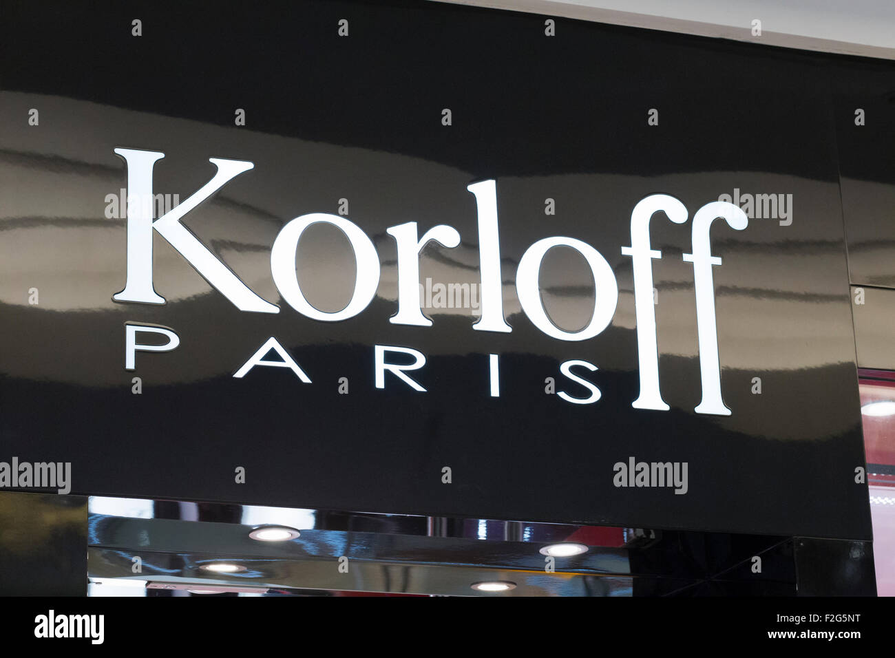 Korloff sign Stock Photo