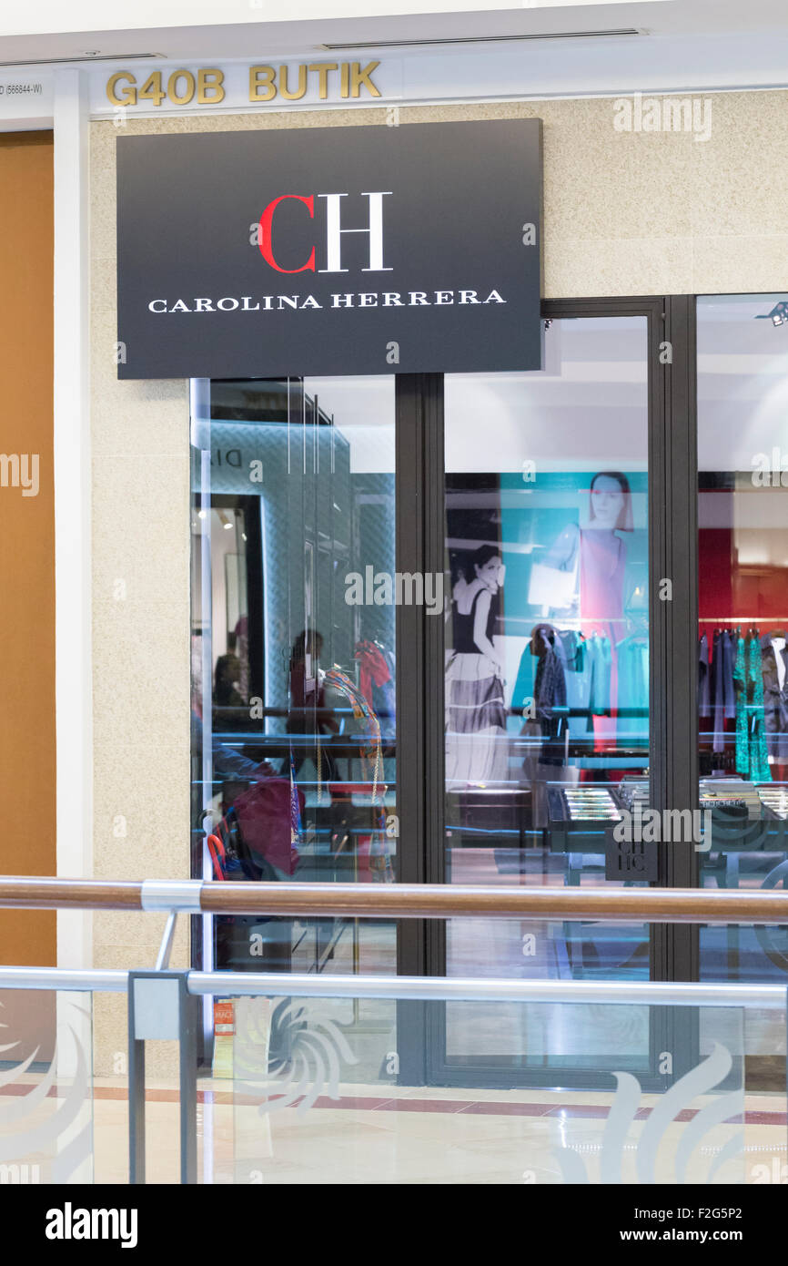 Carolina Herrera store Stock Photo - Alamy