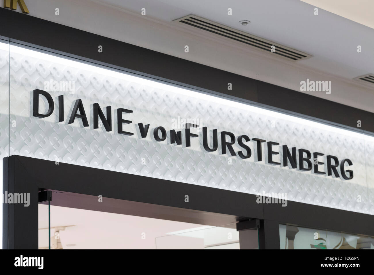 Diane von Furstenberg store Stock Photo