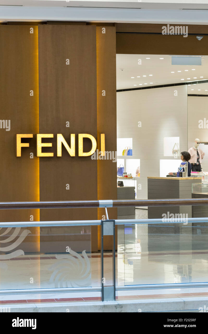 Fendi Store in the Design District Editorial Stock Photo - Image