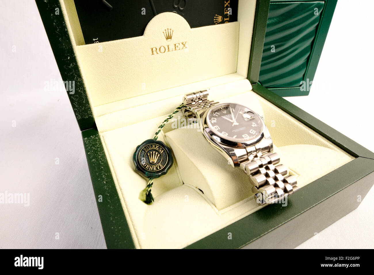 Rolex Watch-reloj de pulsera Rolex Stock Photo