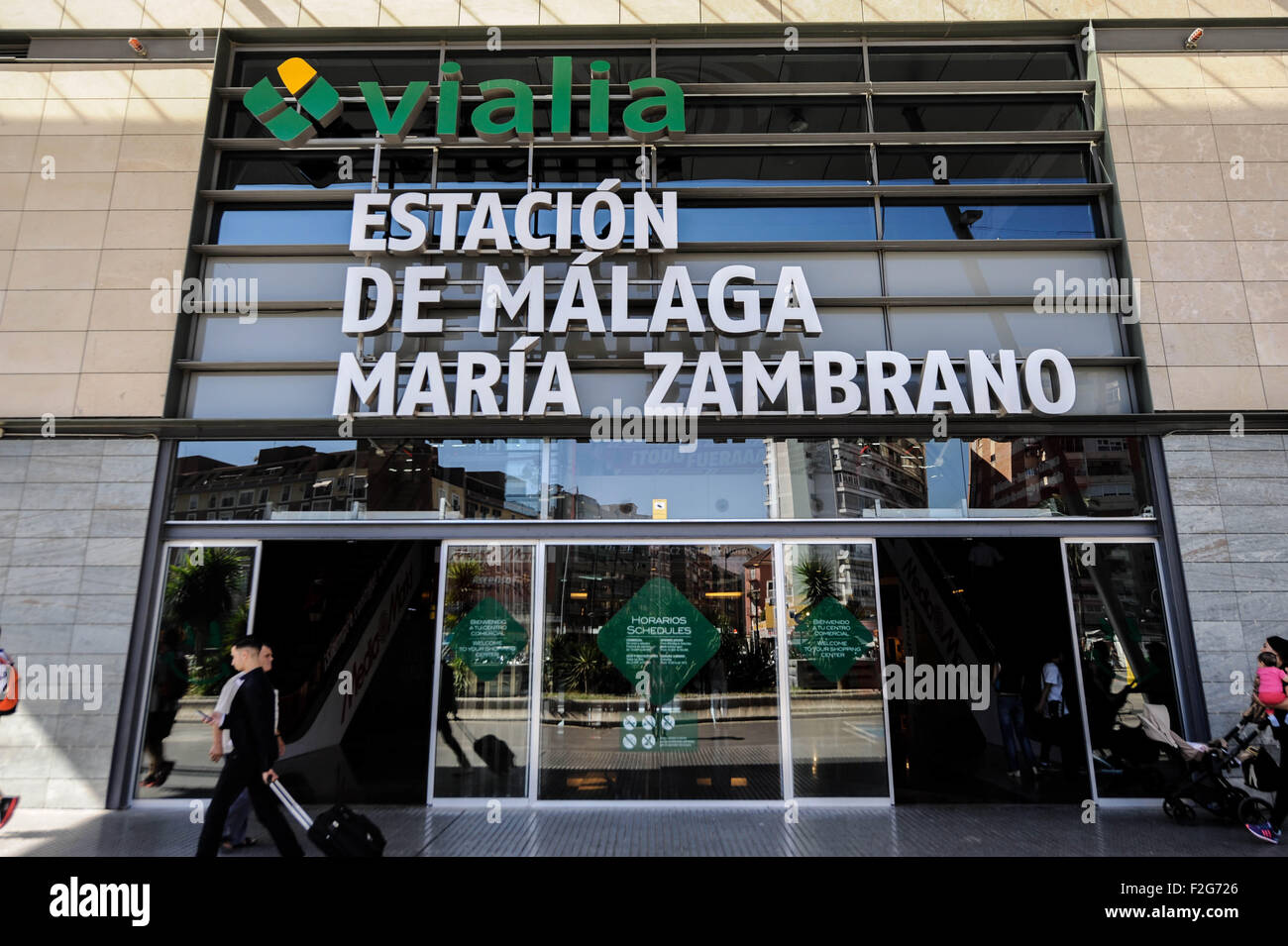 The train station entrance of Malaga,SpainMaría Zambrano Stock Photo Alamy The train station entrance of Malaga,SpainMaría Zambrano Stock Photo Alamy