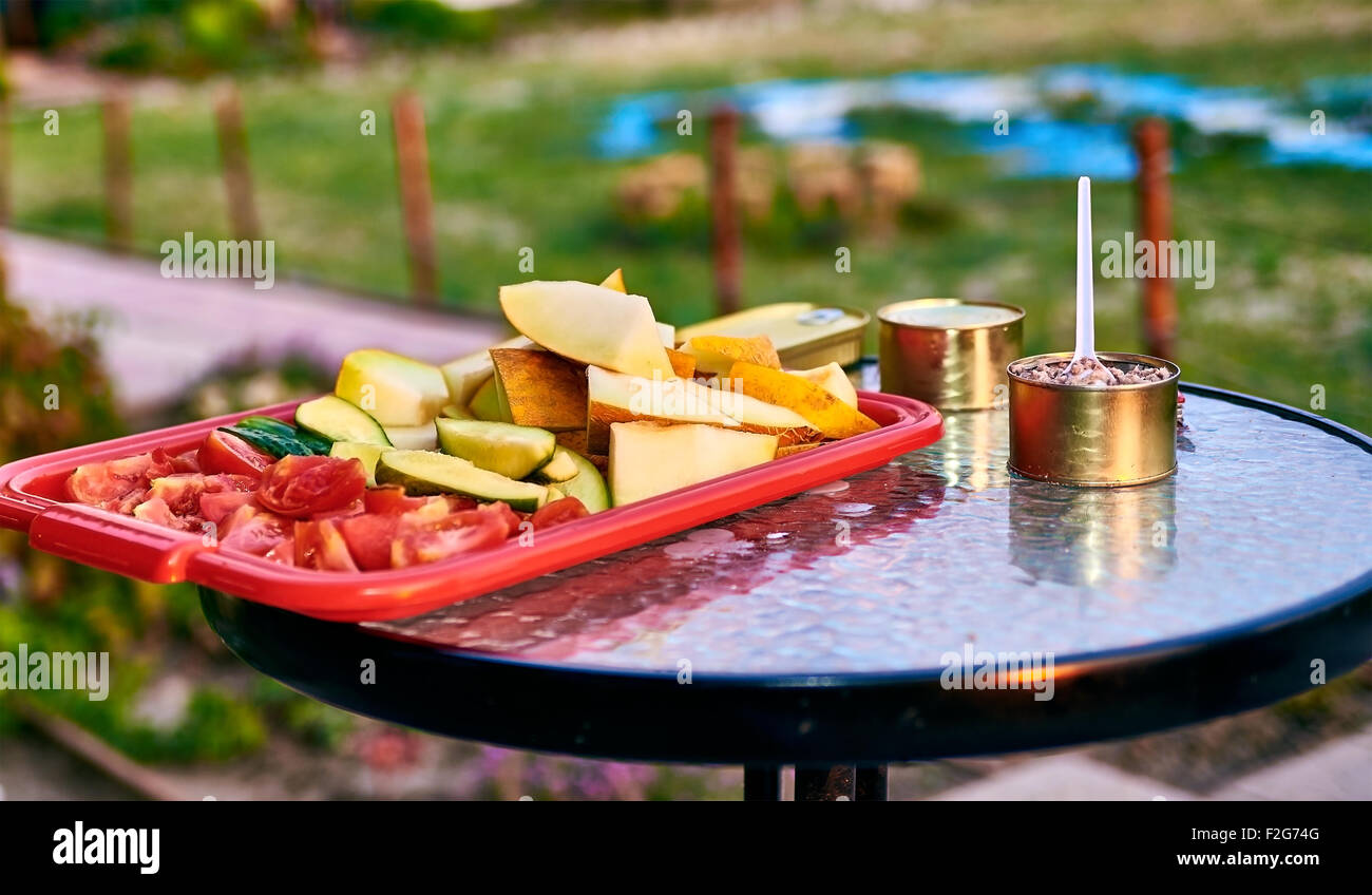 Snack with vegetables hi-res stock photography and images - Alamy