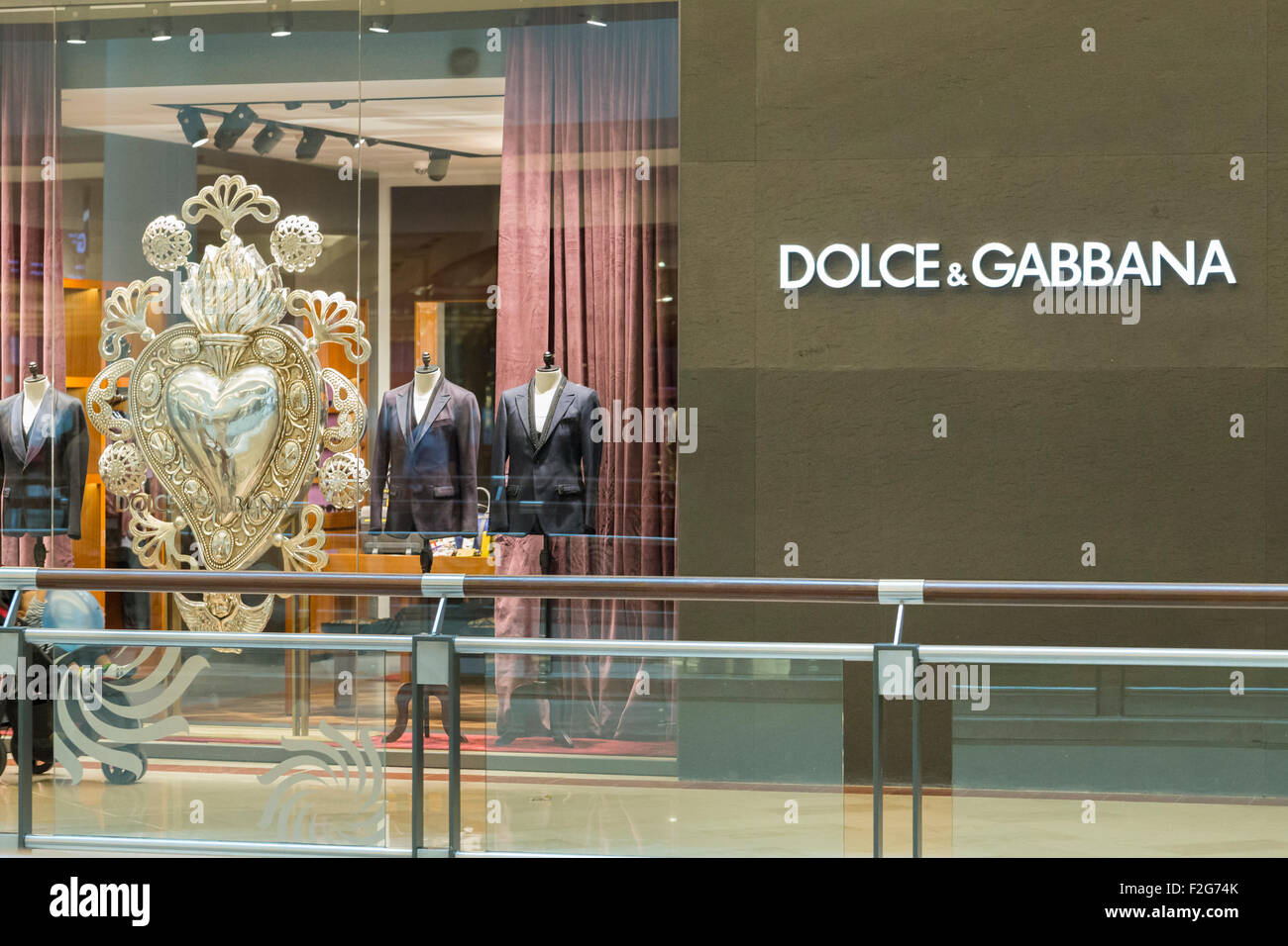 Dolce & Gabbana store Stock Photo