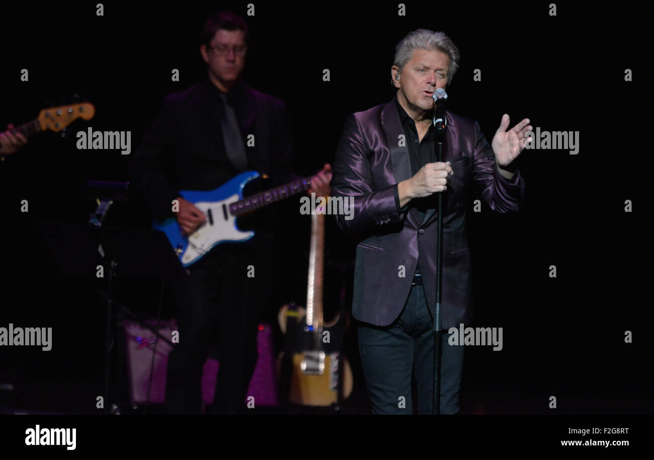 San Antonio, Texas, USA. 17th September, 2015. Singer Peter Cetera, who ...