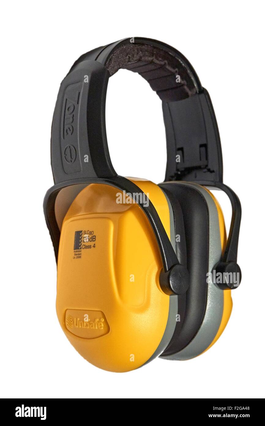 Ear Muffs (PPE) Personal Protective Equipment Stock Photo - Alamy