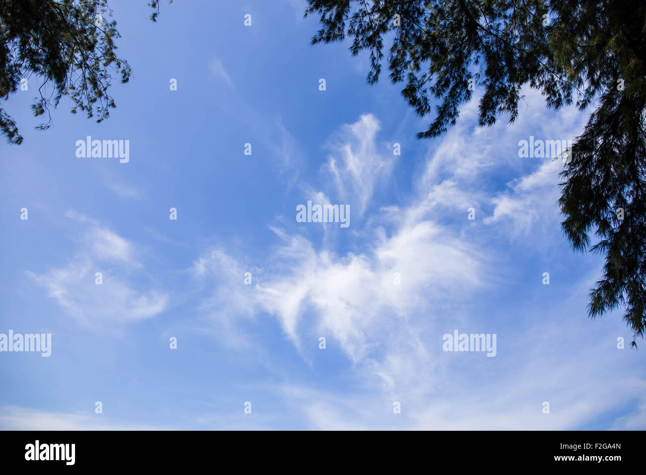 Pattern of clouds in the sky Stock Photo - Alamy