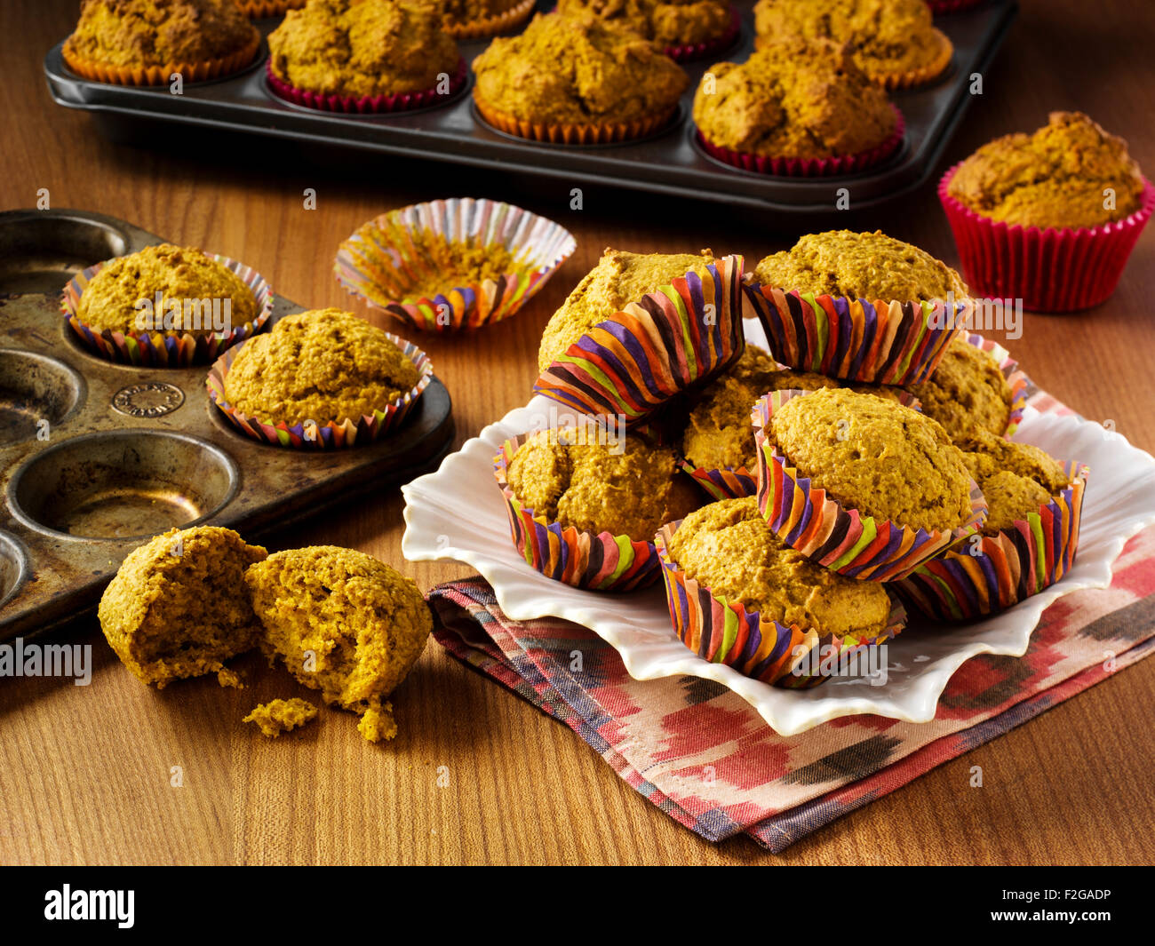 Sugar free bran muffins Stock Photo - Alamy