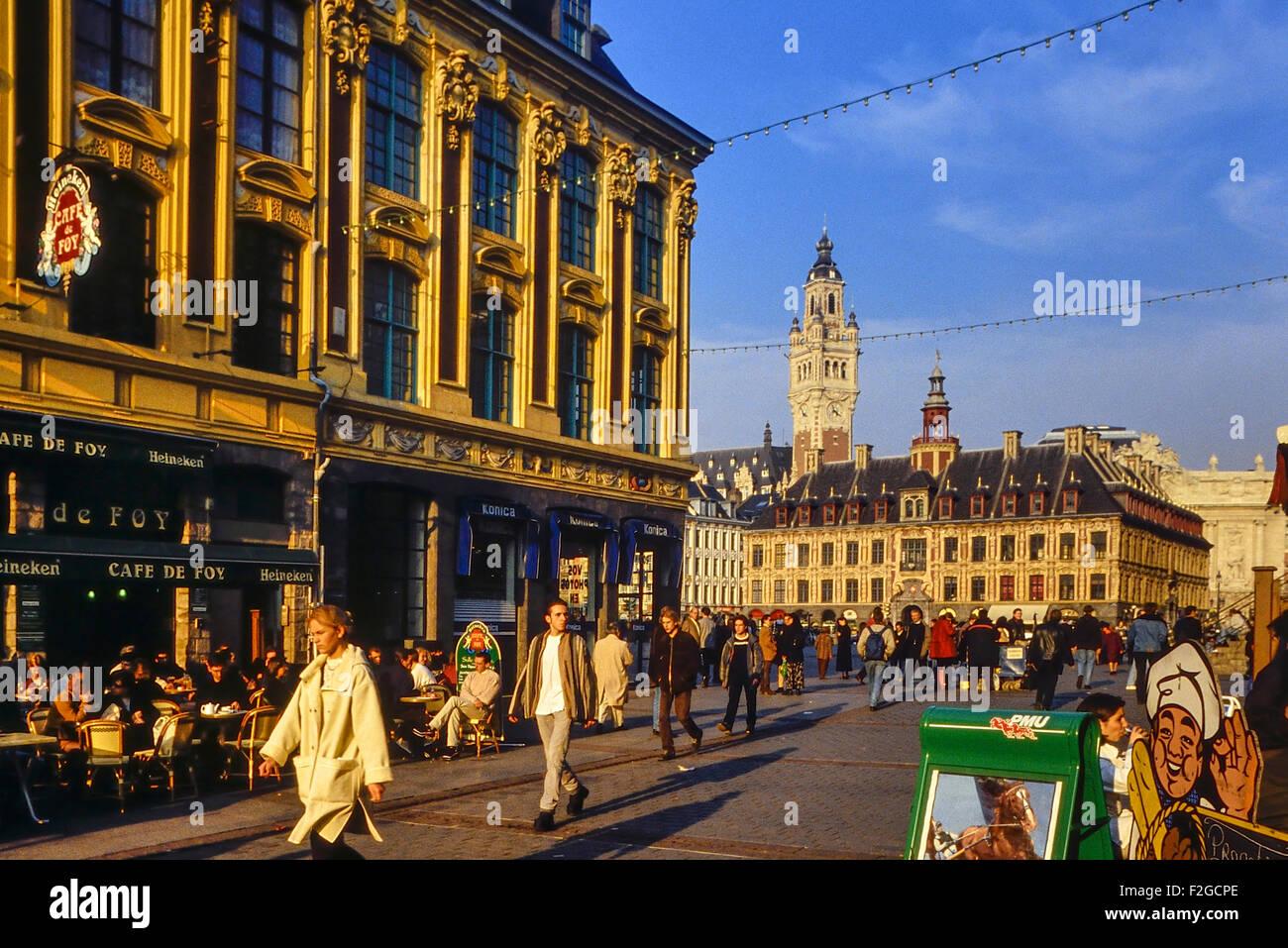Grand Place. Lille. France. Europe Stock Photo