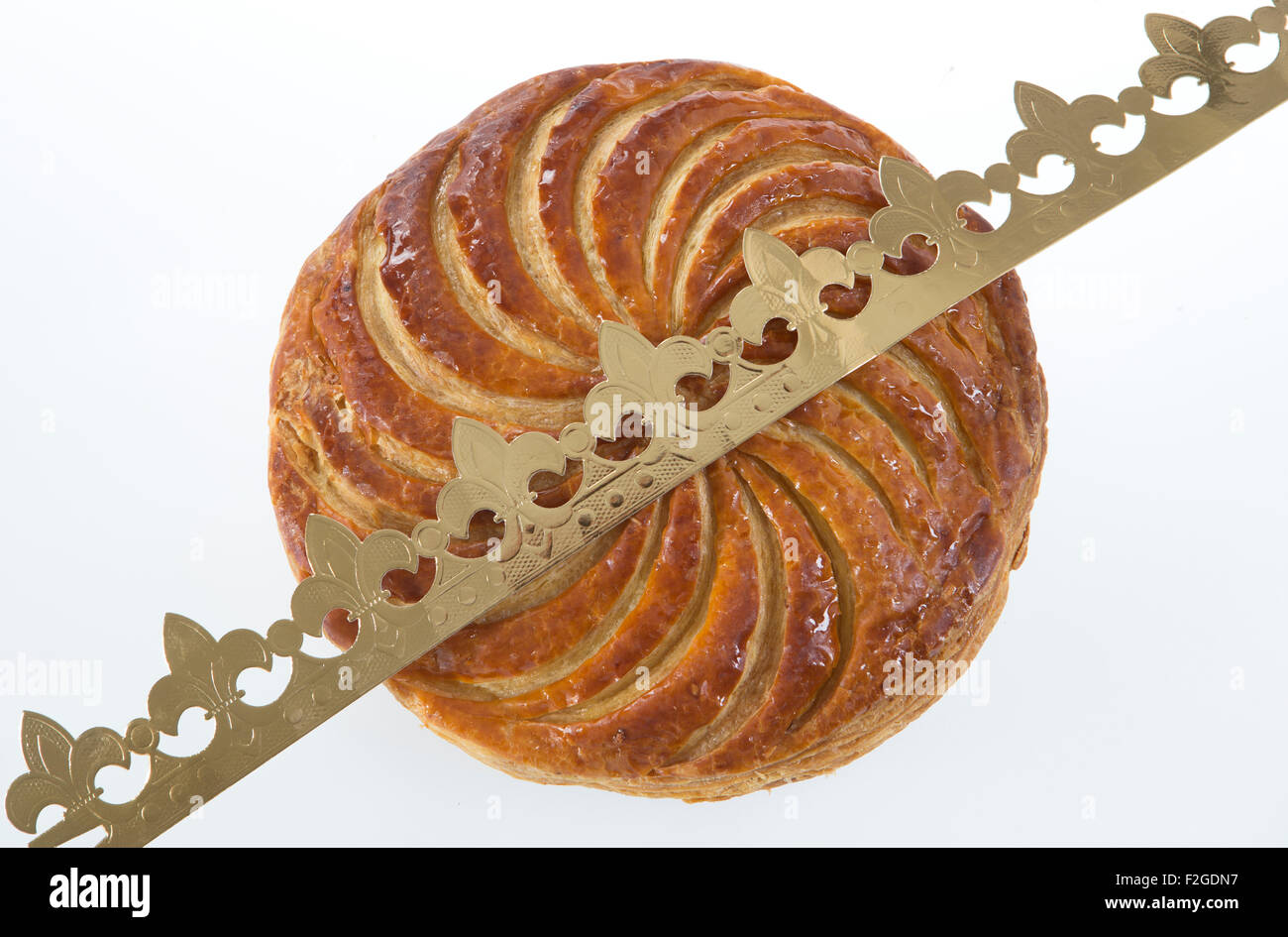 epiphany cake galette des rois , king cake Stock Photo Alamy
