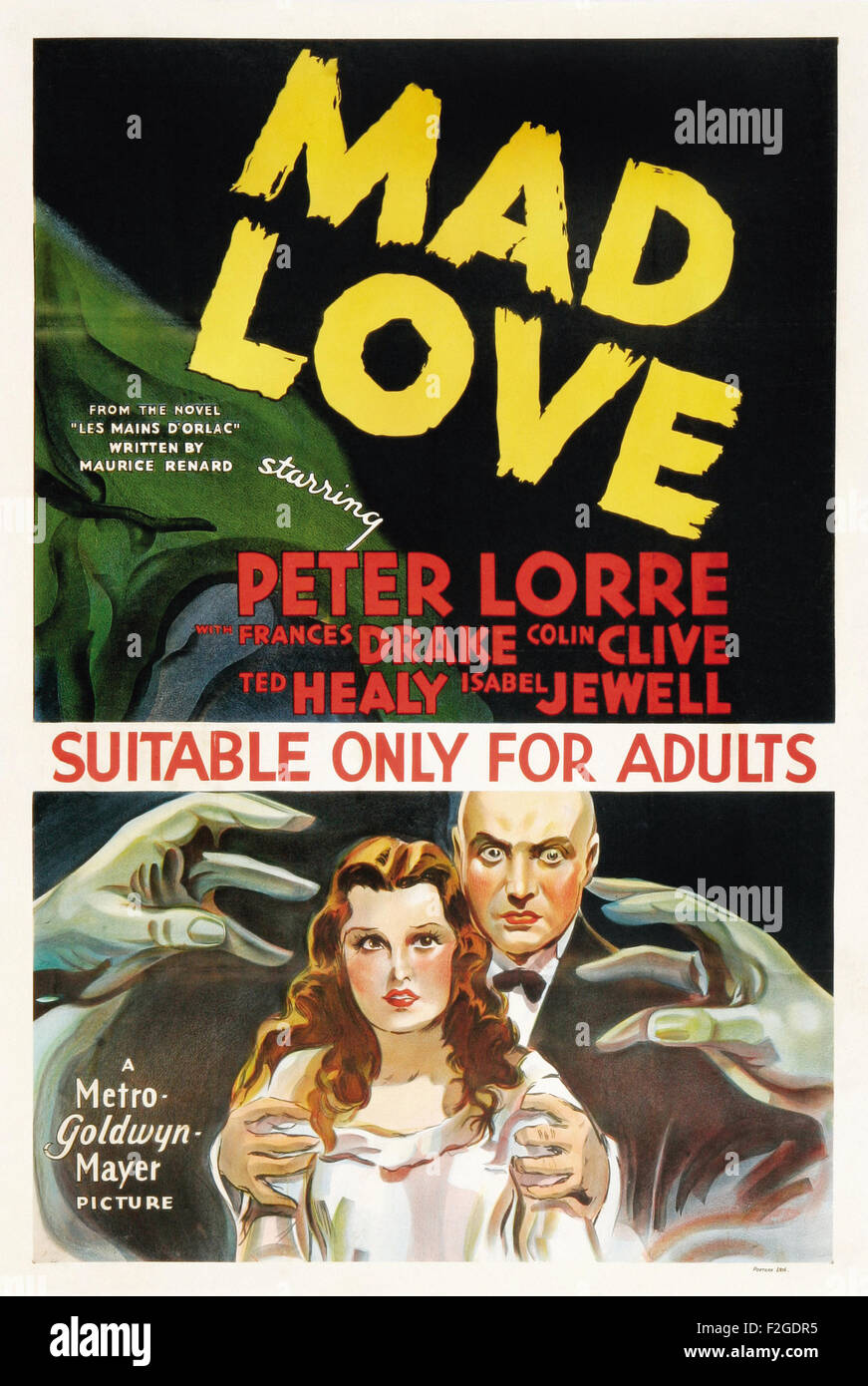 Mad Love 01 - Movie Poster Stock Photo