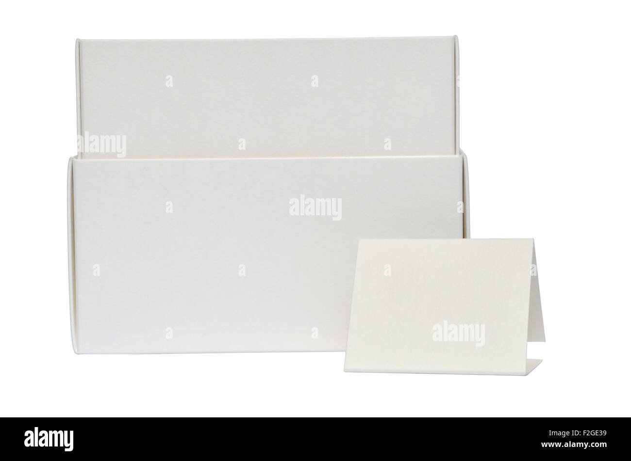2 Paper Box Two white paper boxes hi-res stock photography and images - Alamy