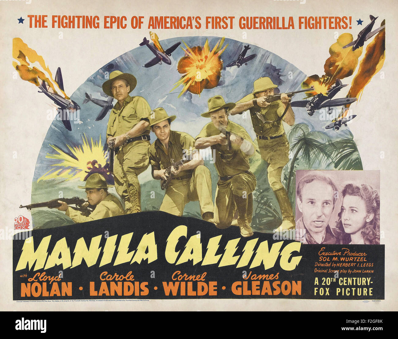 Manila Calling 02 Movie Poster Stock Photo Alamy