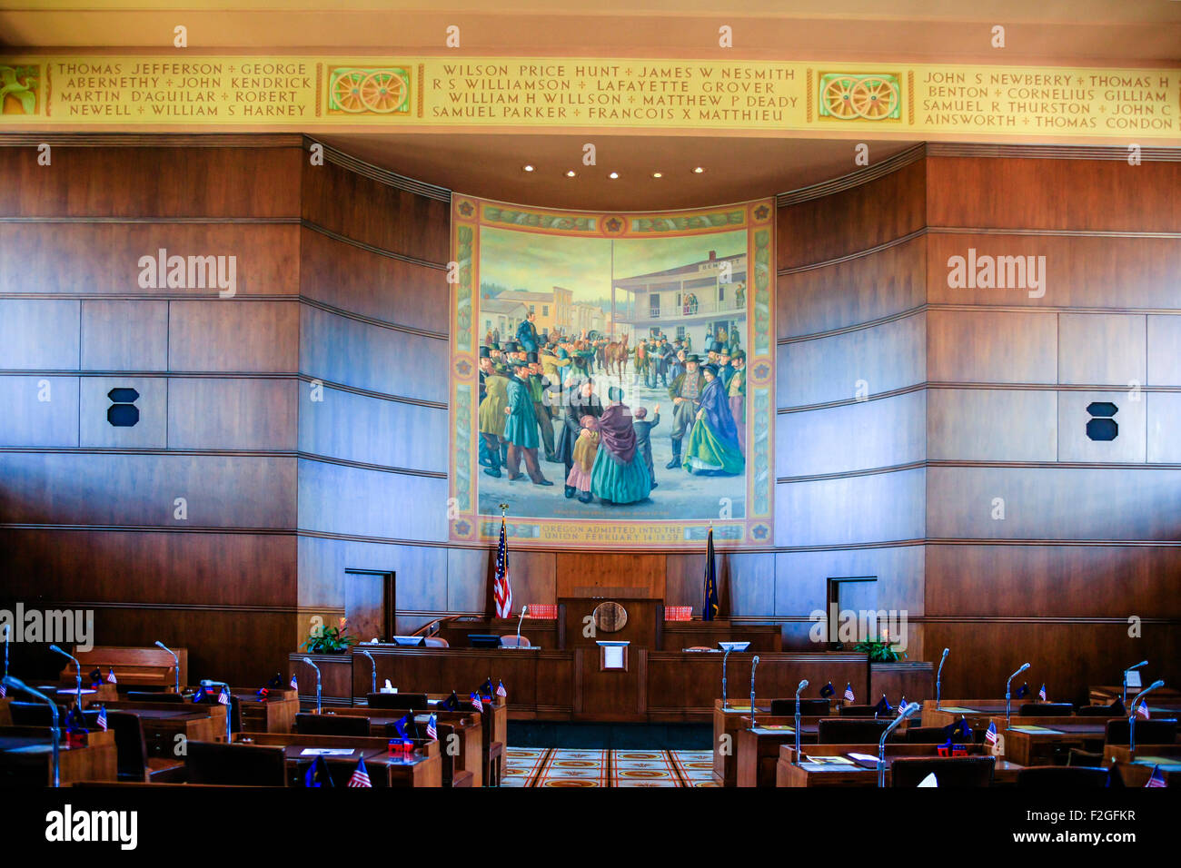 Oregon state capitol hires stock photography and images Alamy