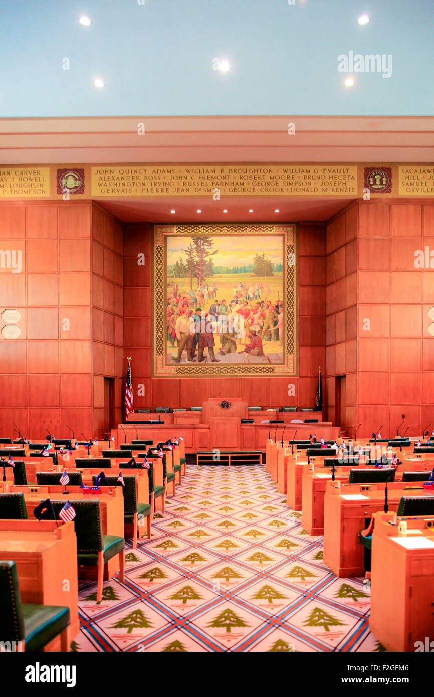 Oregon State Capitol High Resolution Stock Photography and Images Alamy
