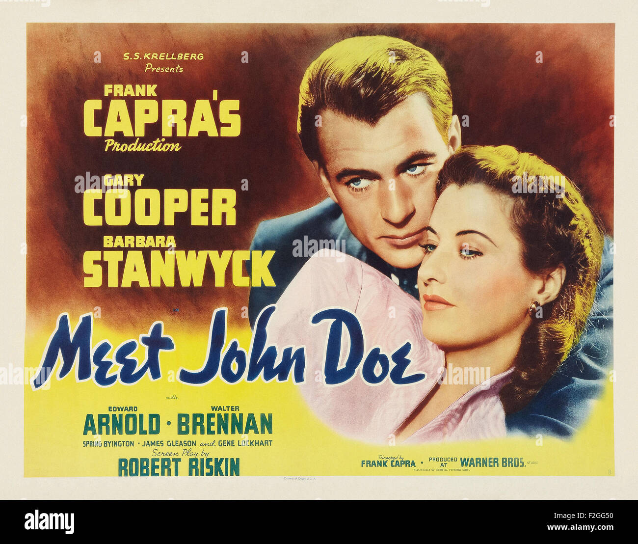 Meet John Doe 08 - Movie Poster Stock Photo