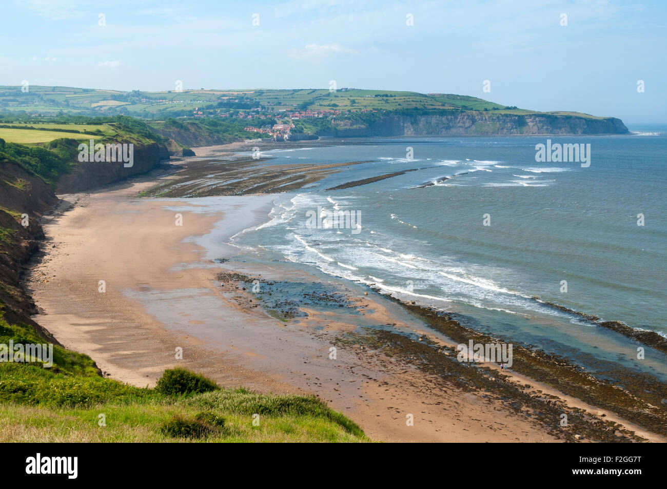 Robin Hood s Bay Looking North From Peter White Cliff To Robin Hood s 