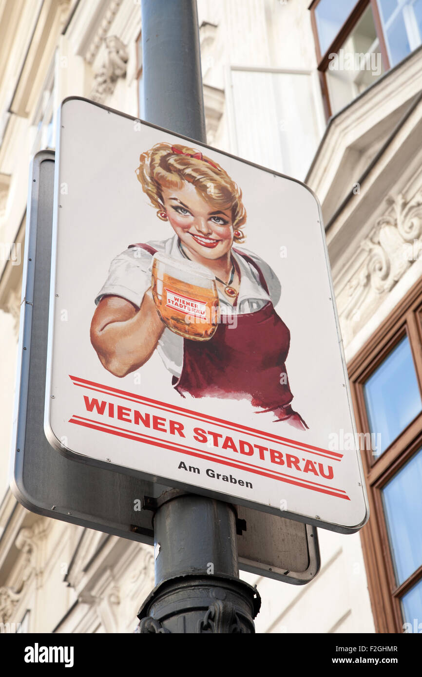 Wiener Stadtbrau Beer Marketing, Vienna; Austria Stock Photo Alamy