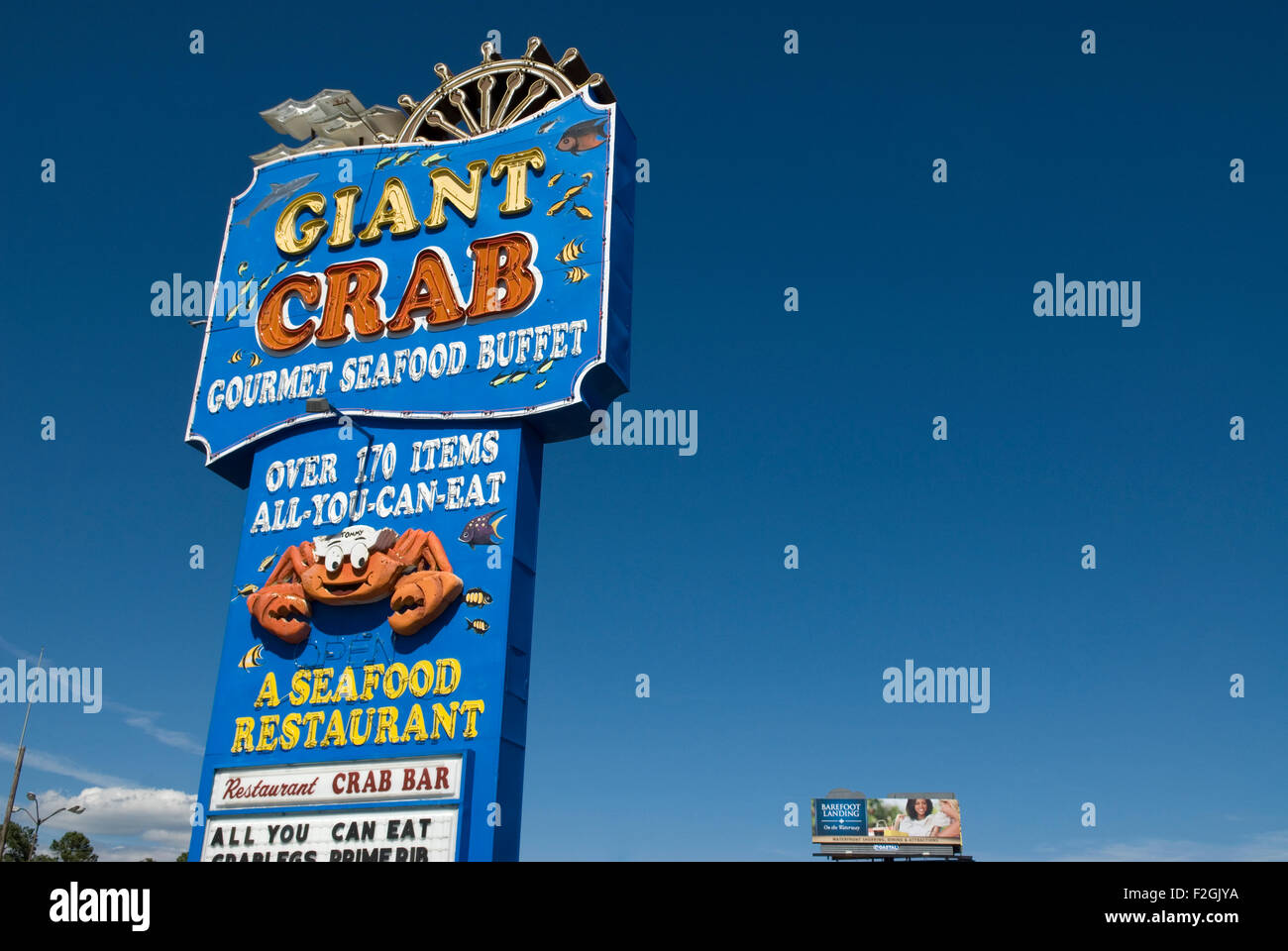 Giant Crab Restaurant Myrtle Beach South Carolina USA Stock Photo