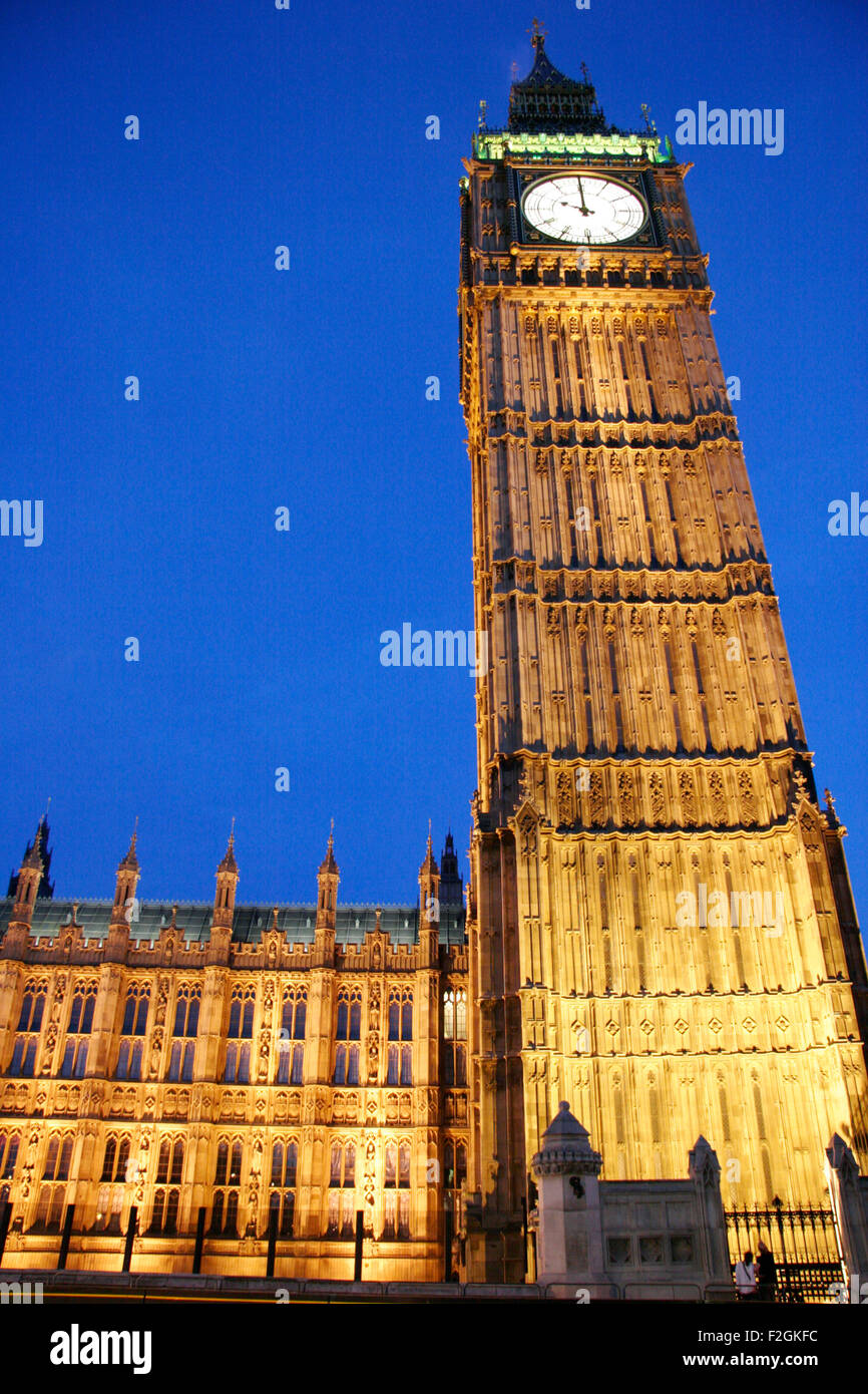 Big Ben at night Stock Photo