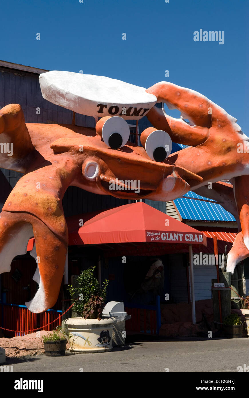 Giant Crab Restaurant Myrtle Beach South Carolina USA Stock Photo Alamy