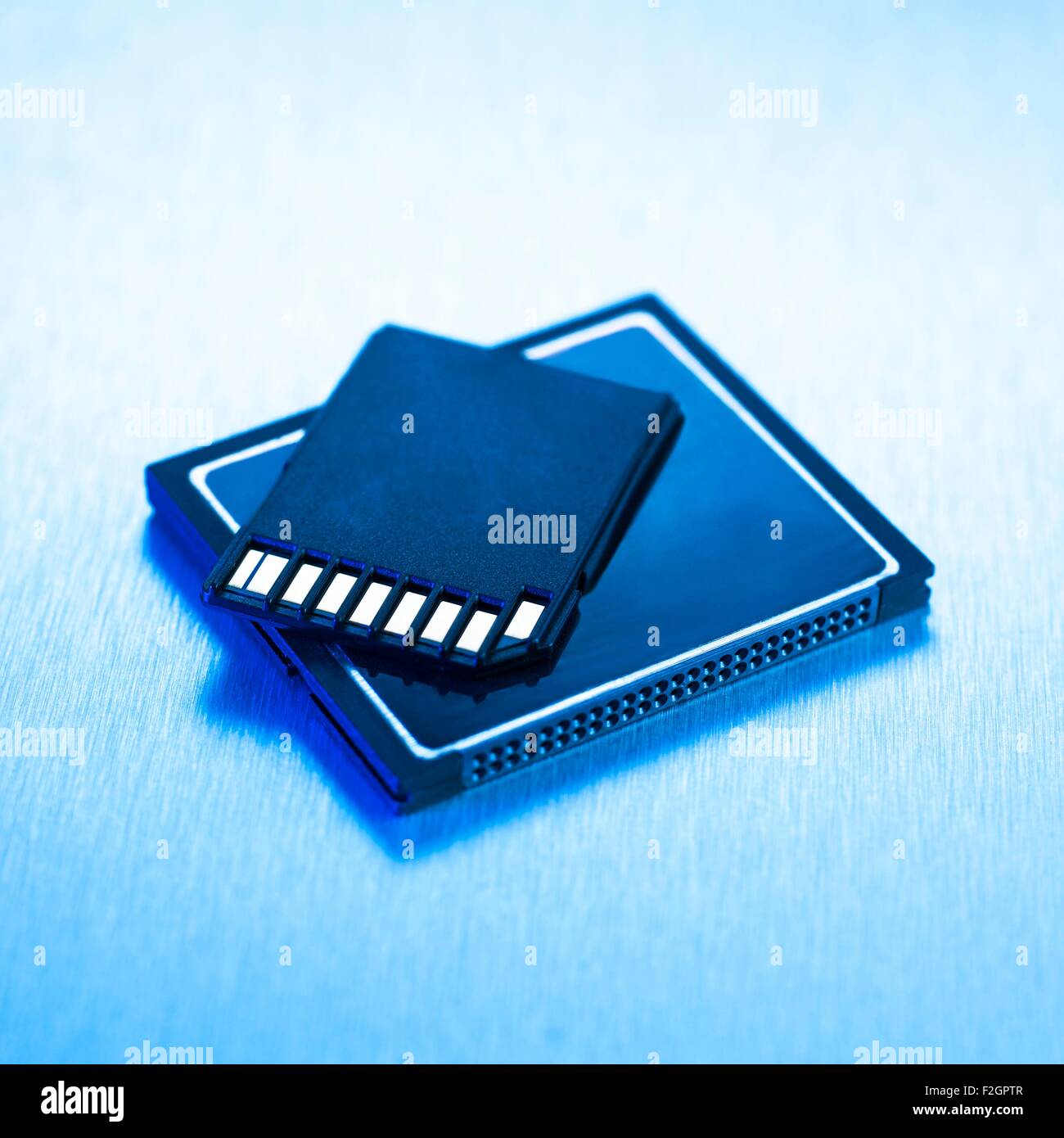 Memory card Stock Photo