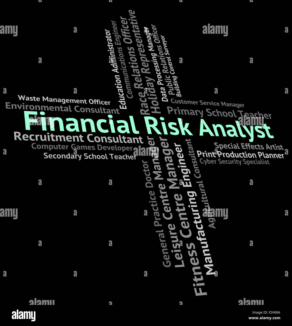 Financial Risk Analyst Indicating Text Analysts And Profit Stock Photo