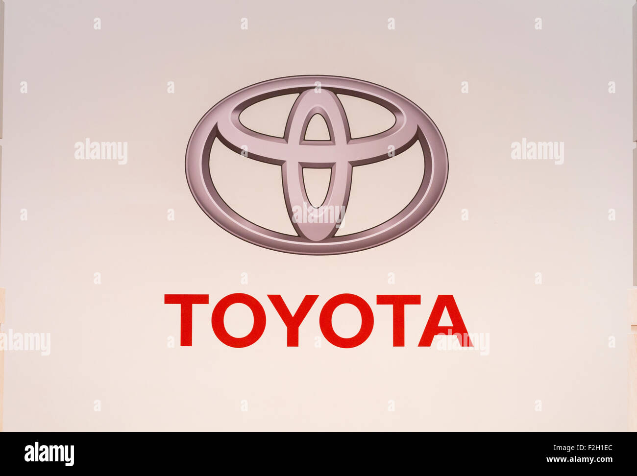 Toyota logo Stock Photo
