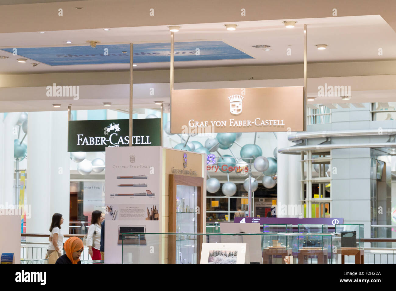 Graf von Faber Castell shop Stock Photo