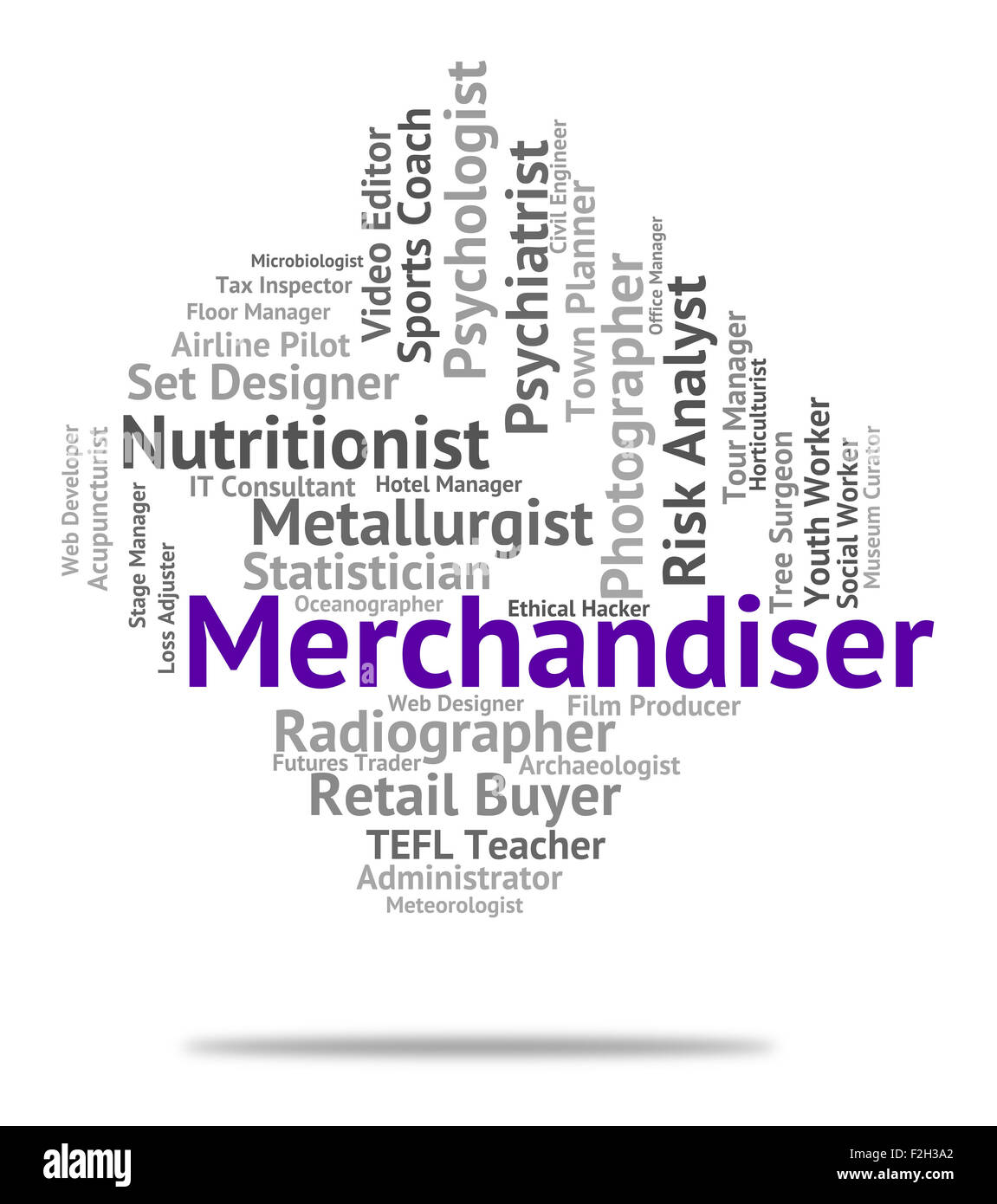 Merchandiser Job Representing Career Recruitment And Merchant Stock Photo Alamy