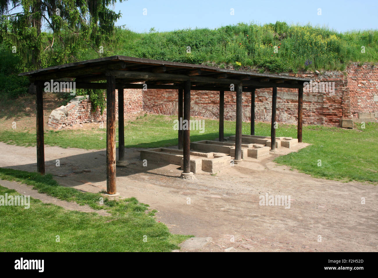 Theresienstadt concentration camp Stock Photo
